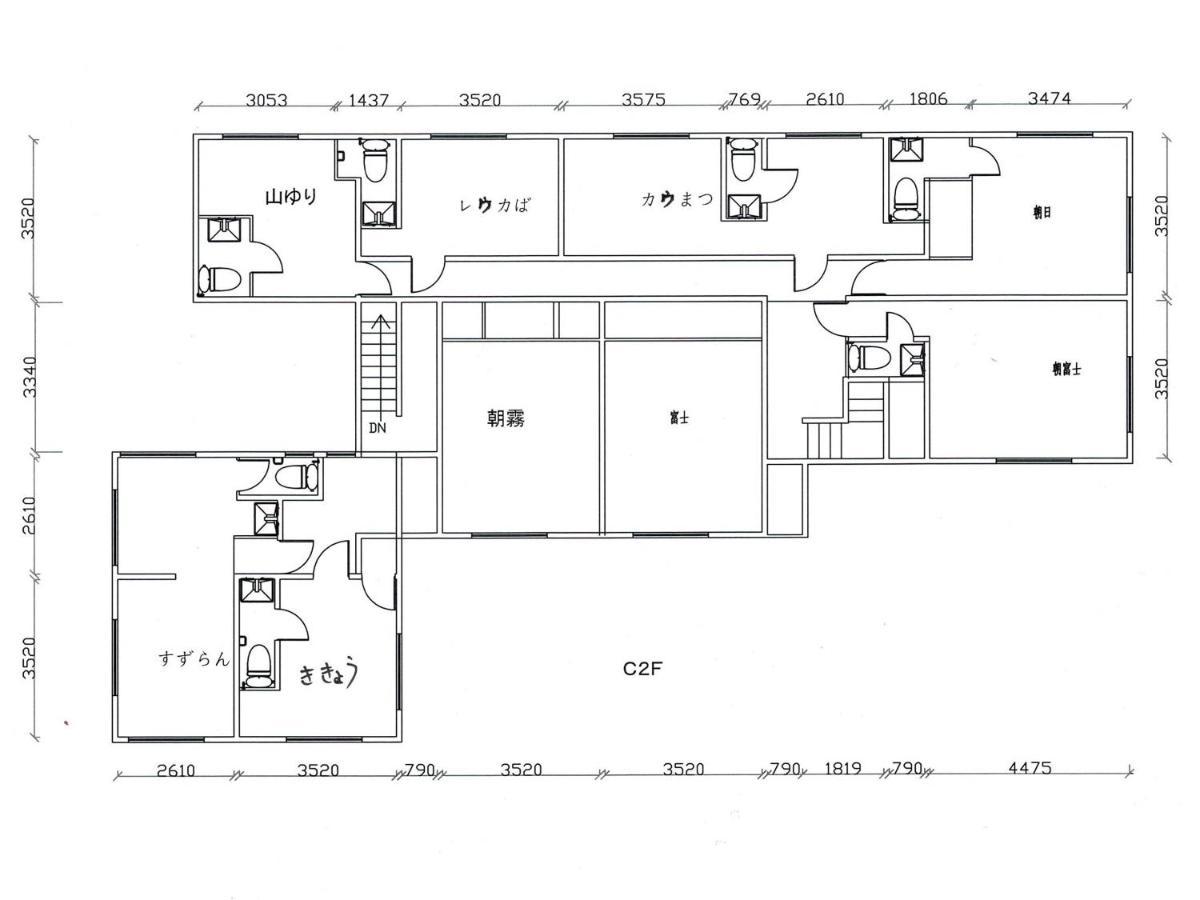Fujinoya Ryokan Fujikawaguchiko Extérieur photo